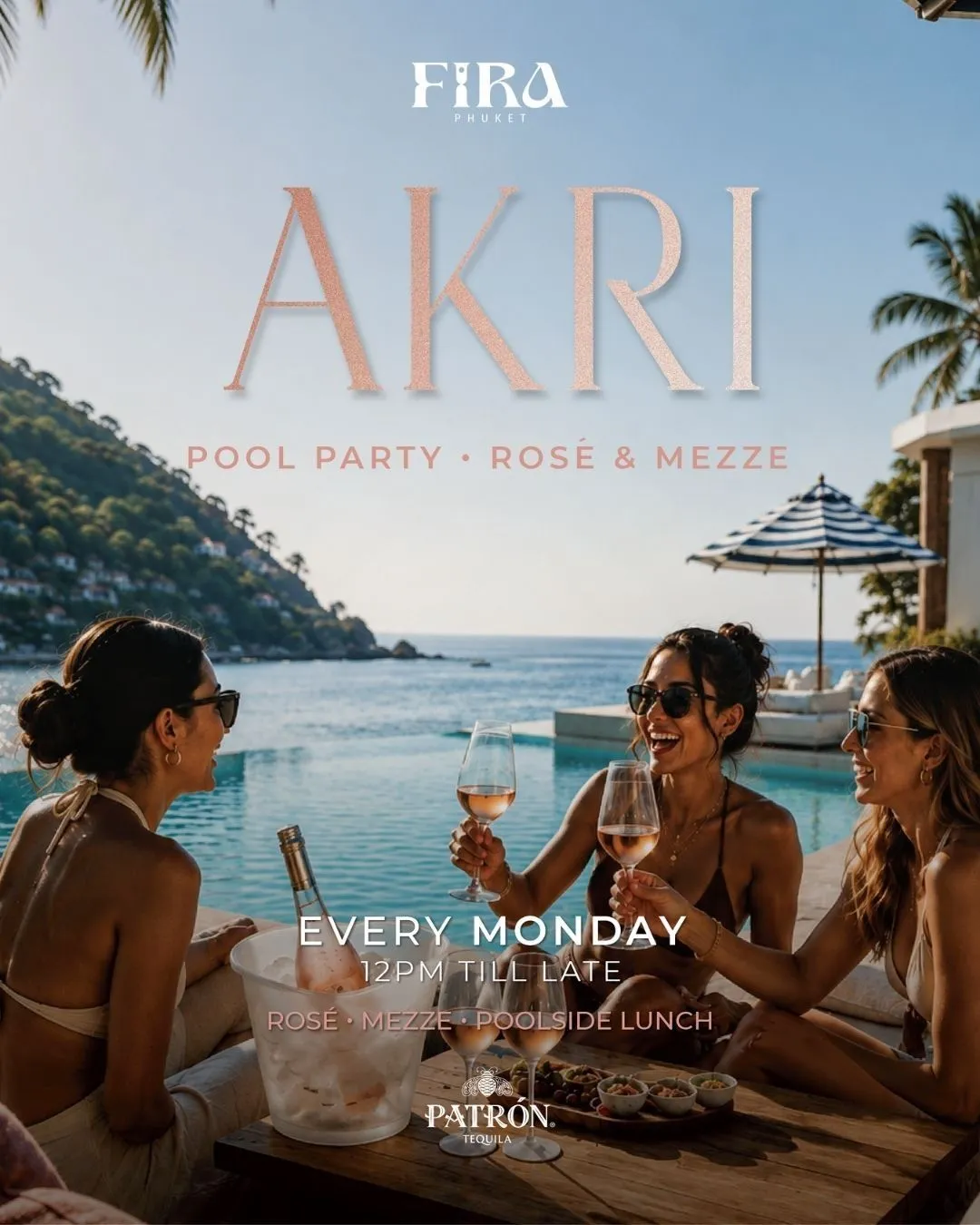 AKRI Pool Party at Fira Beach Club