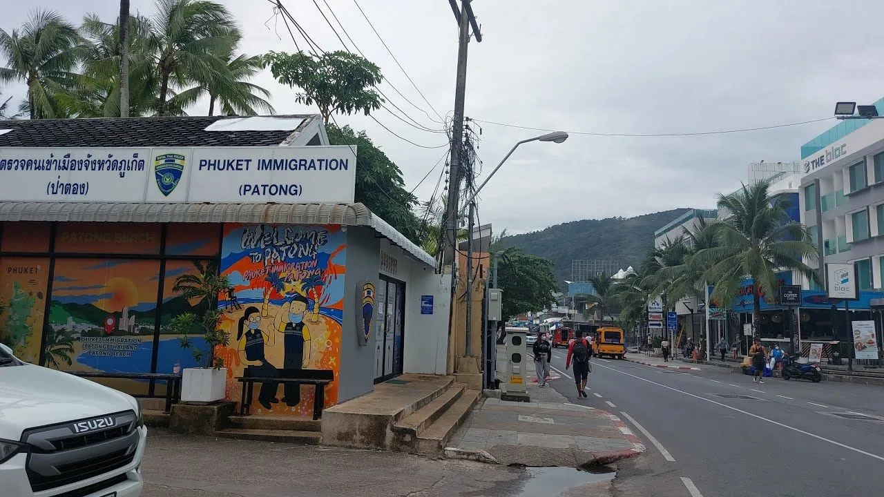 Patong beach immigration center