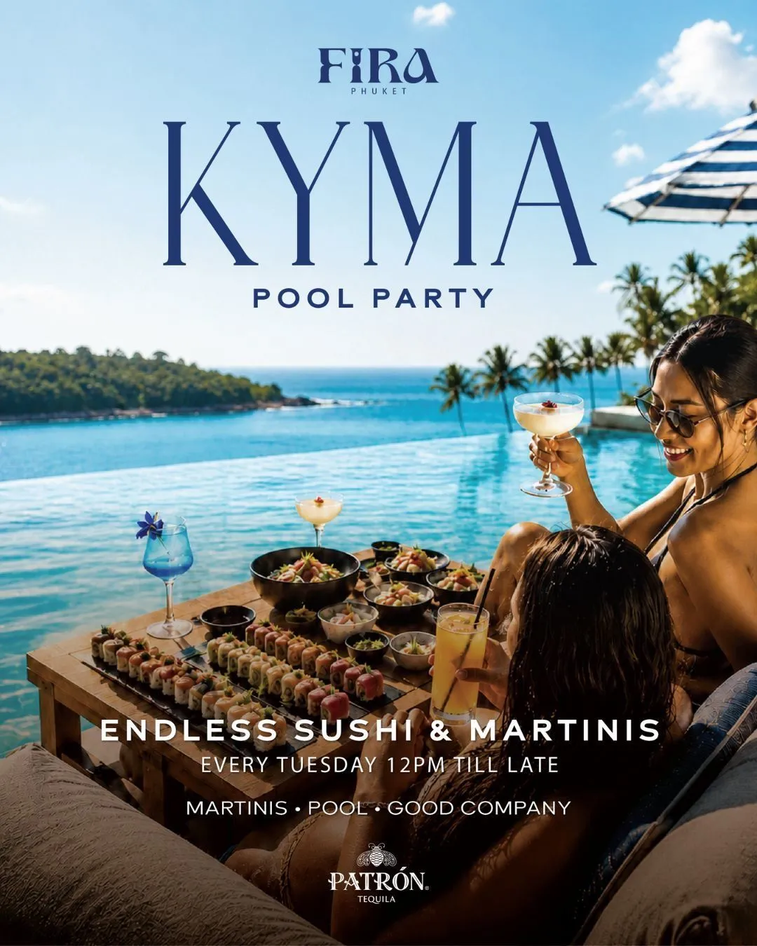KYMA Pool Party at Fira Beach Club