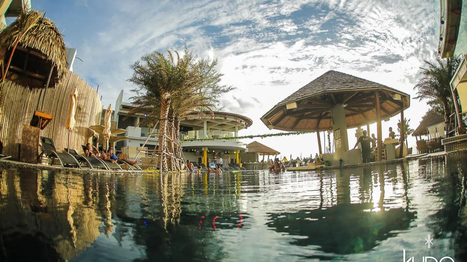 A beach club event in Phuket