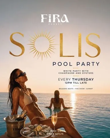 SOLIS Pool Party at Fira Beach Club