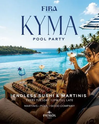 KYMA Pool Party at Fira Beach Club